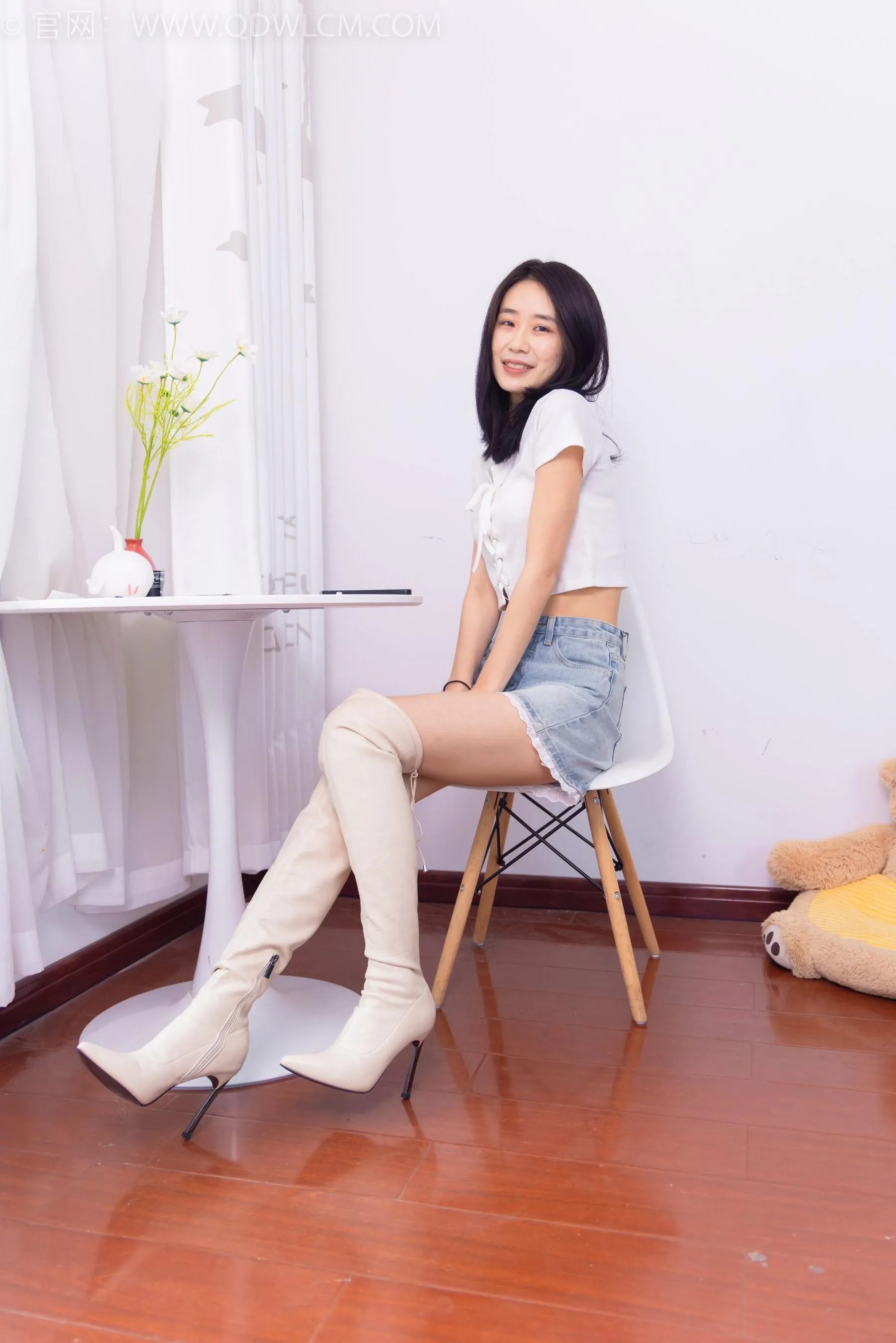 物恋传媒 NO.1552 菜菜-白色的花 [178P]插图8